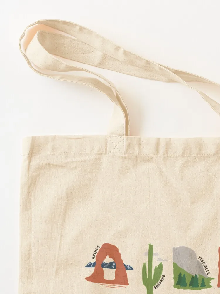 National Parks Print (2.0) Tote Bag canvas tote tote bag screen sacs de shopping free delivery bags