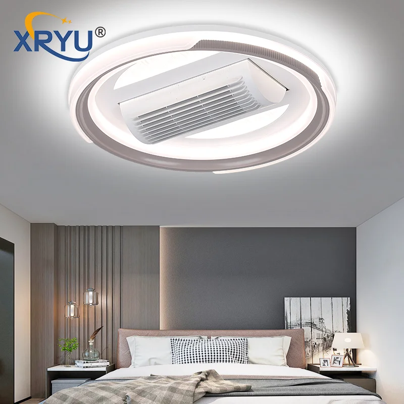 

Modern 80W LED Decorative Fan Light with Silent Remote Control for Home Use Ceiling Fans