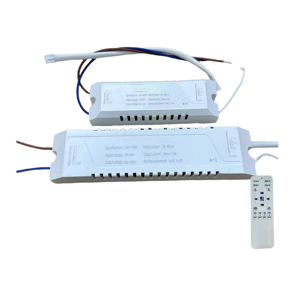 Stepless Dimming LED Driver 85-265V Input 140-160V Output for Ceiling Light Applications 12W to 42W Power Range