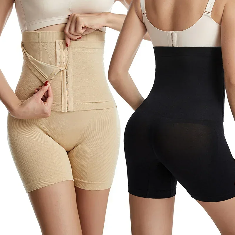 Seamless Women High Waist Trainer Panties Body Shaper Underwear Slimming Tummy Control Corset Support Modeling Shapewear XS-3XL