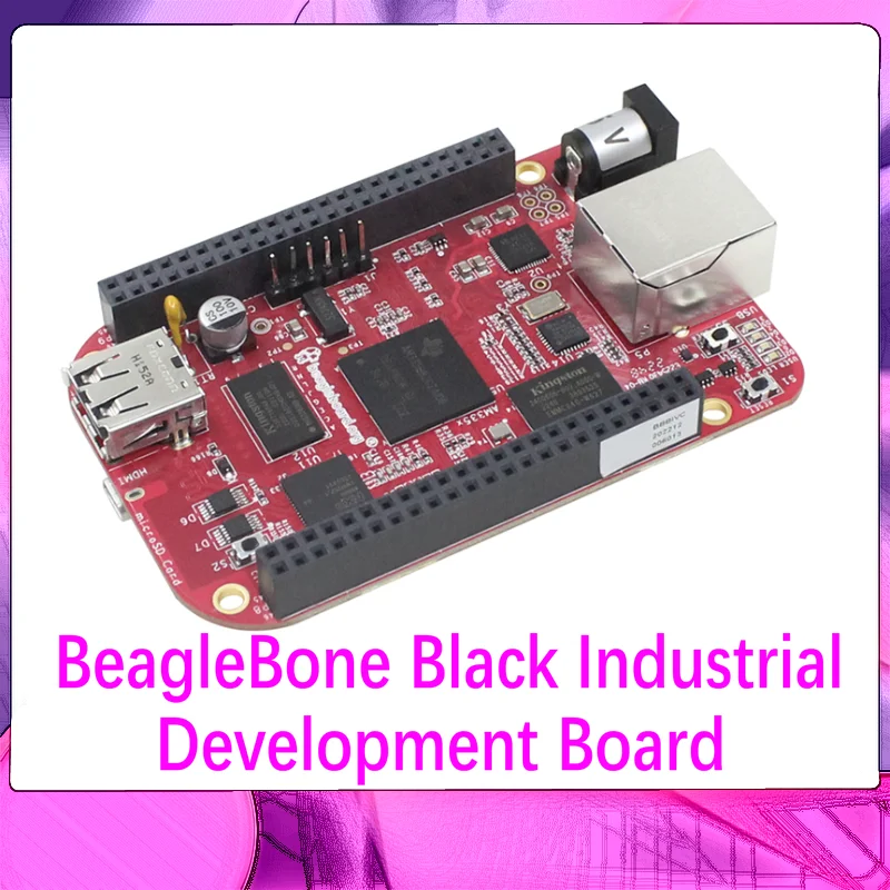 

Черная плата промышленного развития BeagleBone AM3358, встроенный однобортный компьютер