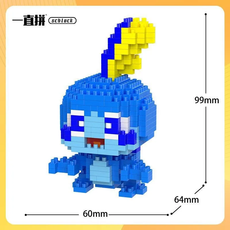 Pokemon Bausteine Kleine Cartoon Mini Block Pikachu Charizard Eevee Mewtwo Anime Montieren Action Modell Puppen Jungen Spielzeug – Detail 3