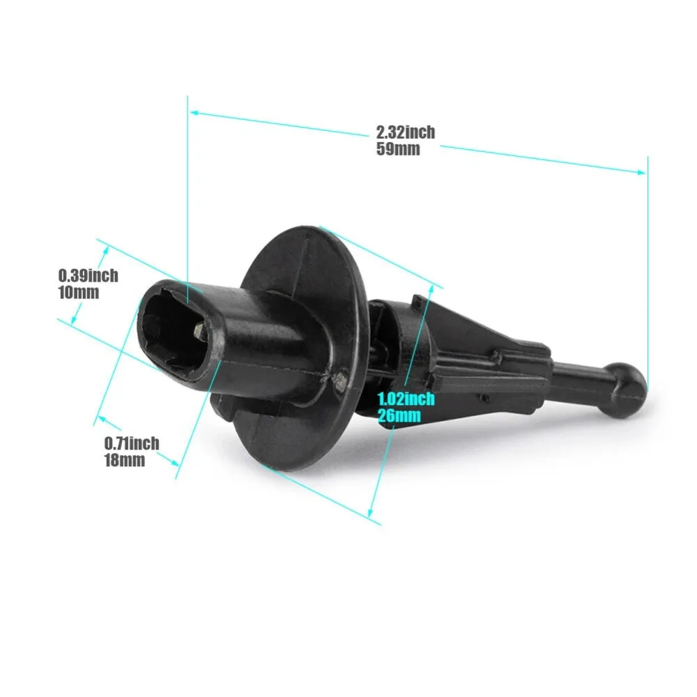Sensor de temperatura do ar de admissão para Toyota Corolla Hiace Lexus Suzuki Mazda 323 Subaru Daihatsu 1.3 2.0 89424-87703