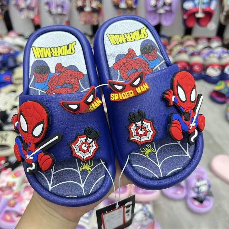 

Kids'Casual Shoes ​Open-toe EVA Cartoon shoes Summer For Boys Breathable Soft Bottom Anti-slip Black Beige Shoes Size 24-35