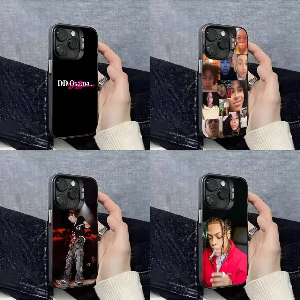 

Rapper D-DD Osama Phone Case For iPhone 17,16,15,14,13,12,11,Pro,Max,Plus,E,SE4,Air,Mini Black IMD Cover