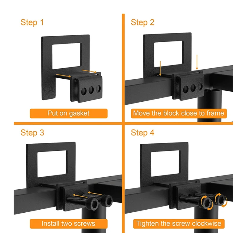 6PCS Adjustable Mattress Baffle Easy Installation Metal Bed Slide Stopper High-quality Anti-slip Mattress Gripper Bed Frame
