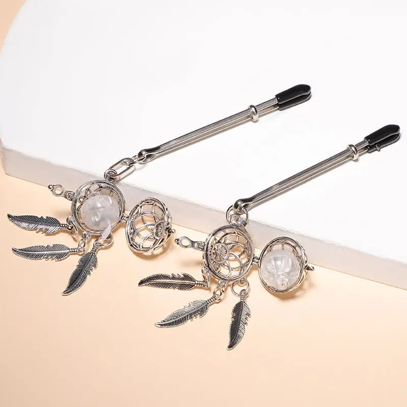 Sm ضبط ملقط الحليب على شكل جرس للأزواج من أجل اللعوب وملقط ميمي المتوهجة لإنشاء شعور لطيف ومثير