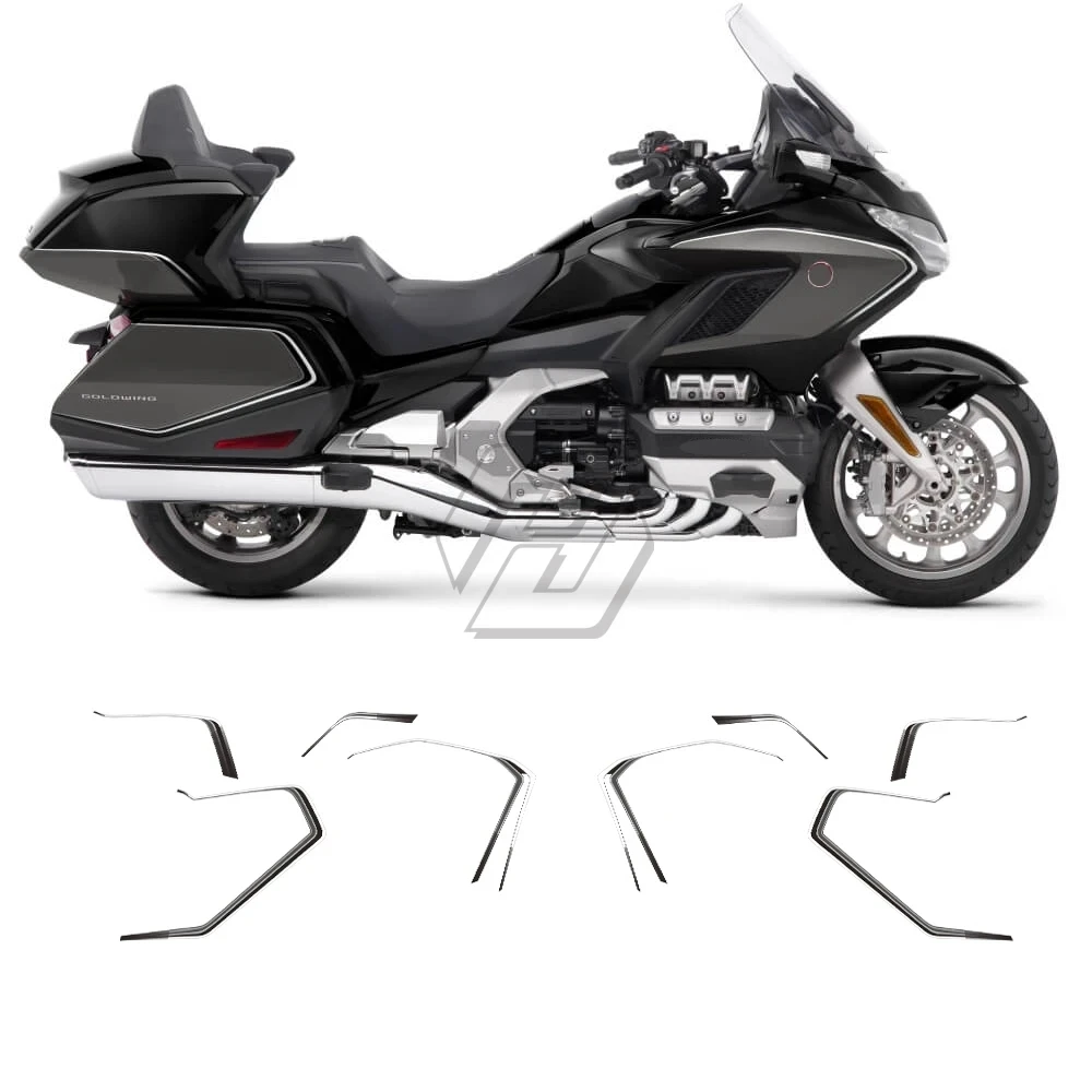 Motocicleta Touring Graphic Decal Kit, Case para Honda Goldwing GL1800 2018-2020