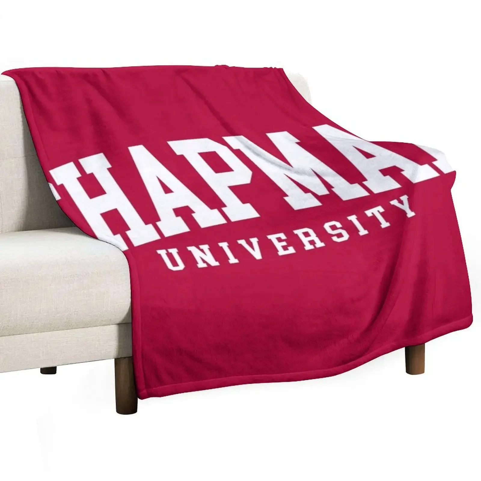 chapman - college font curved Throw Blanket Soft Beds Extra Large Throw Shaggy Blankets