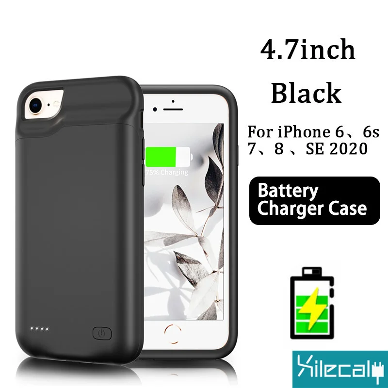 Xilecaly Batterij Case Voor iPhone 15 Pro Max 13 14 Pro 12 Mini Power Bank Opladen Power Case Voor iPhone XS Max XR 7 8 Plus SE2 3