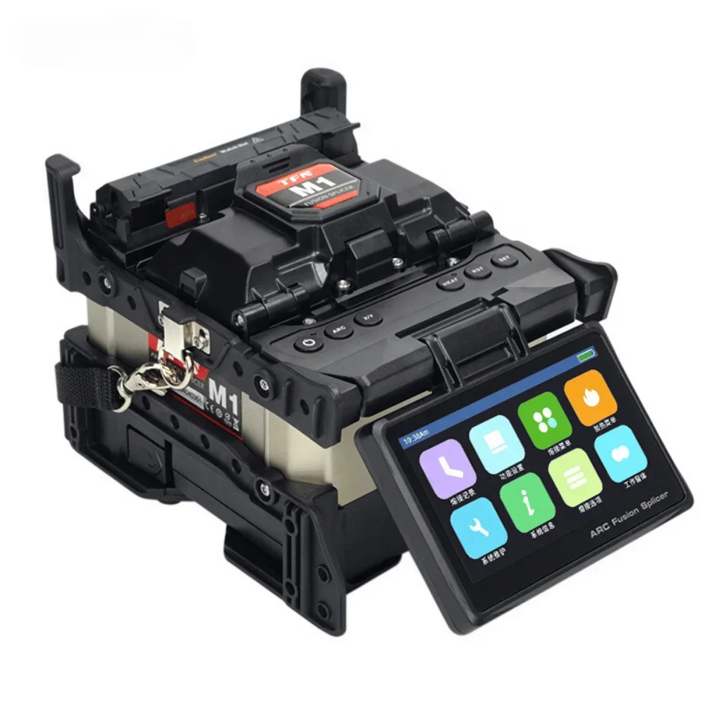 TFN M1 4 Motor High Precision FTTH Optical Fiber Fusion Splicer Fiber Optic