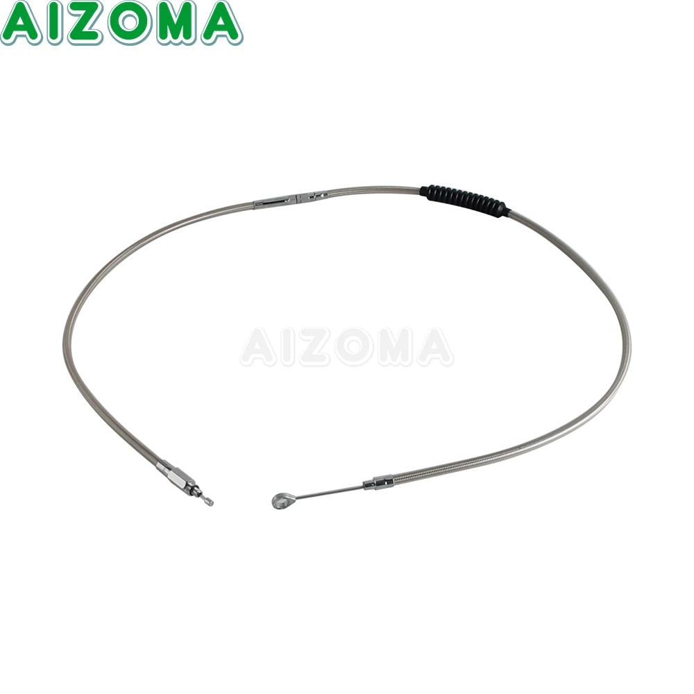 Motorcycle Connection Throttle Cable Clutch Control Wires Lines For Harley Sportster XL883 XL1200 XL 883 1200 Stainless Braided