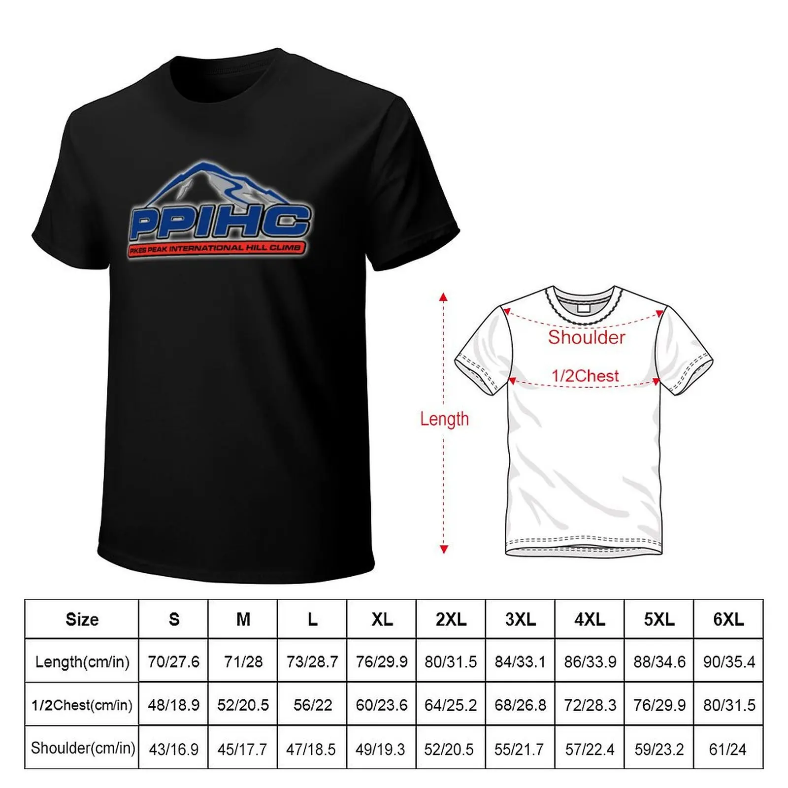 Pikes Peak International Hill Climb (race to the clouds) T-Shirt quick-drying graphic t shirts mens graphic t-shirts pack