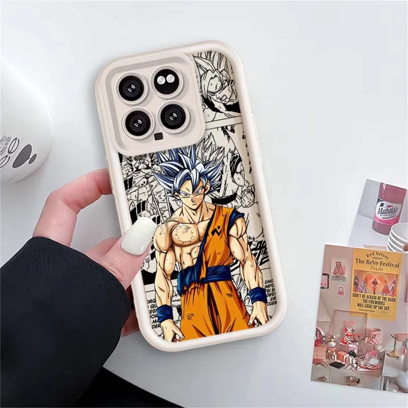 D-Dragon Ball Goku Gohans غطاء ل Xiaomi Mi 17 15 14 13 12 14T 13T Pro Max Lite العين سلم جراب هاتف