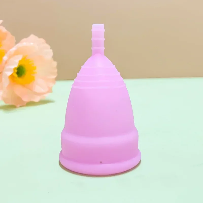 1pc Medical Grade Silicone Menstrual Cup Sterilizer Feminine Hygiene Menstrual Cup Sterilizing Menstrual Period Cup for Women