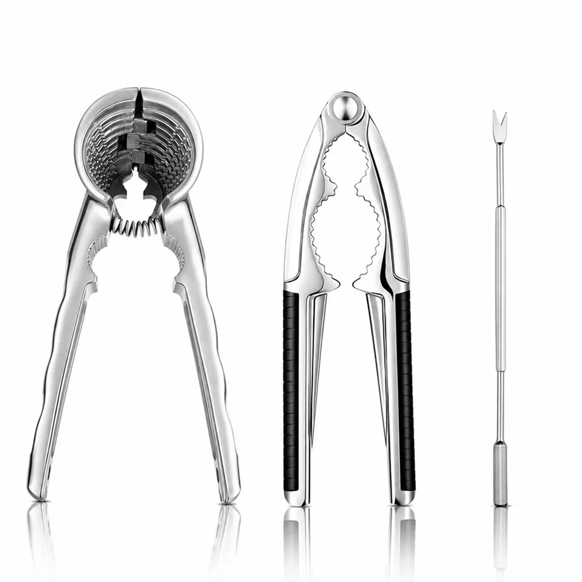 2026 New Tool Nutcracker Nut and Walnut Cracker Kit Walnut Plier Opener Tool Shell Seafood Cracker for Pecan Hazelnuts Pistachio