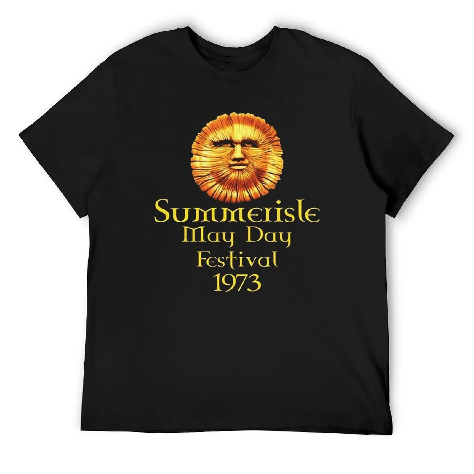 Summerisle Festival T-Shirt new edition Short sleeve tee mens plain t shirts