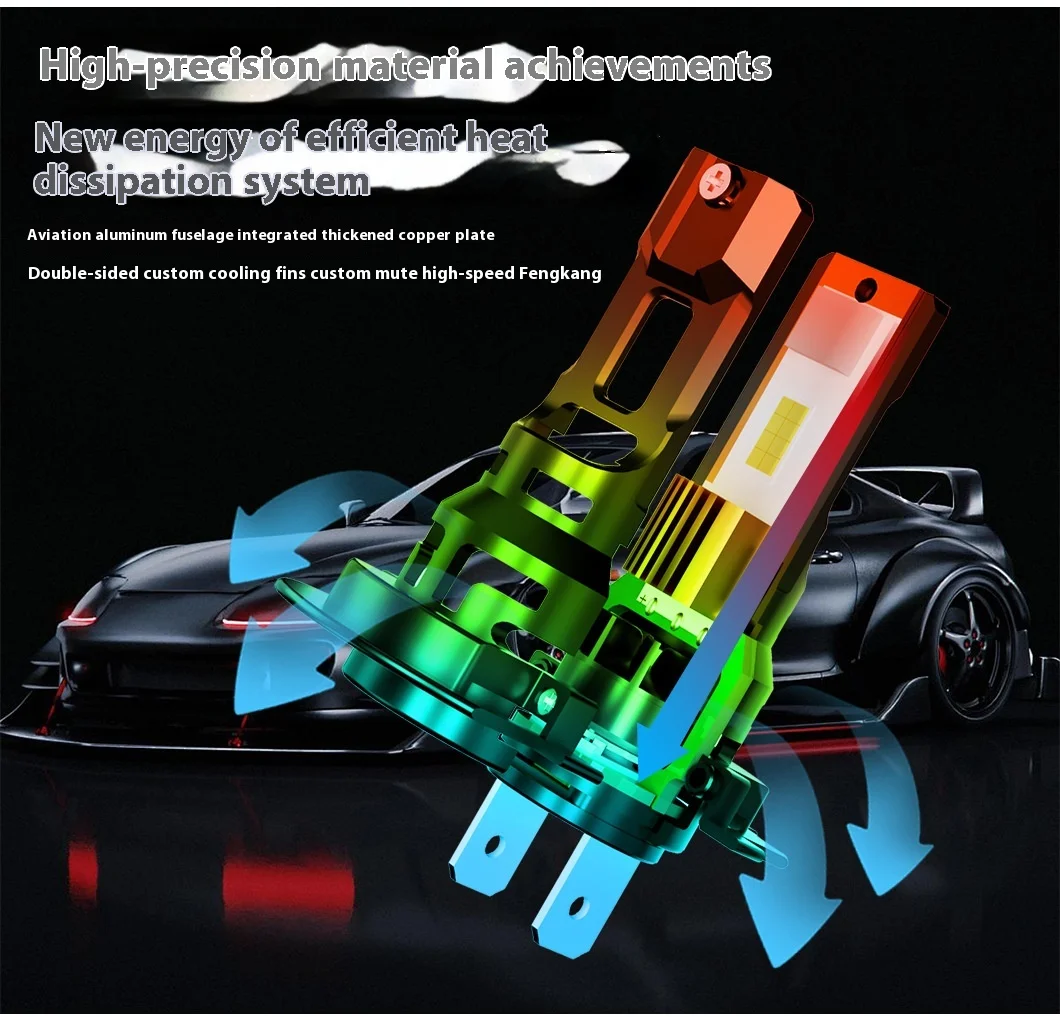 ZTZPIE Top 6500K 300W 30000LM H7 H11 H4 6005Hb3 9006 Hb4 1:1 Led Headlight Bulb Car Fog Light 12V Canbus  Auto Headlamp image 5