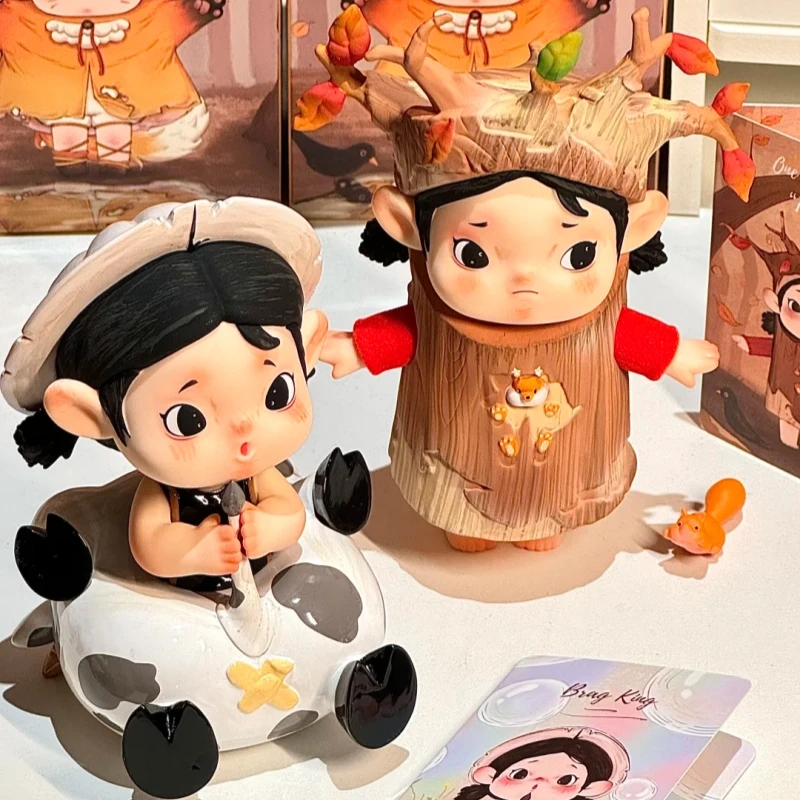 Echte Heyone A Wonderful Meble in Forest Series Blind Box Yancy Anime Figuur Verrassing Action Figure Mystery Box Standbeeld Speelgoed