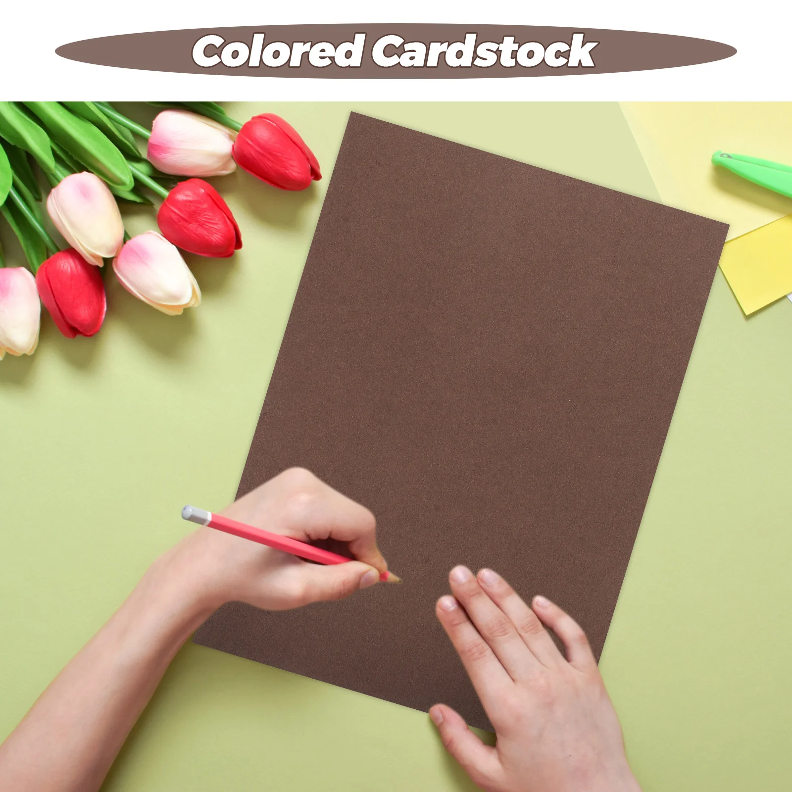 35 قطعة من ورق الحرف البطاقات الملونة السميكة للمشروعات الفنية ذاتية الصنع بطاقات المعايدة المصنوعة يدويًا رسم سجل القصاصات