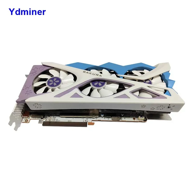 Dalam stok baru rx 6800xt yeston 6600xt 6700xt 6800xt gddr6 256bit kartu grafis komputer Gaming