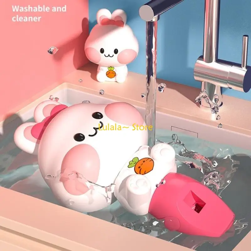 Y4QA Colorful Cartoon Toy for Children Play Train Mouth Muscles Promote Sound Perception Hand Eye Coordination Toy