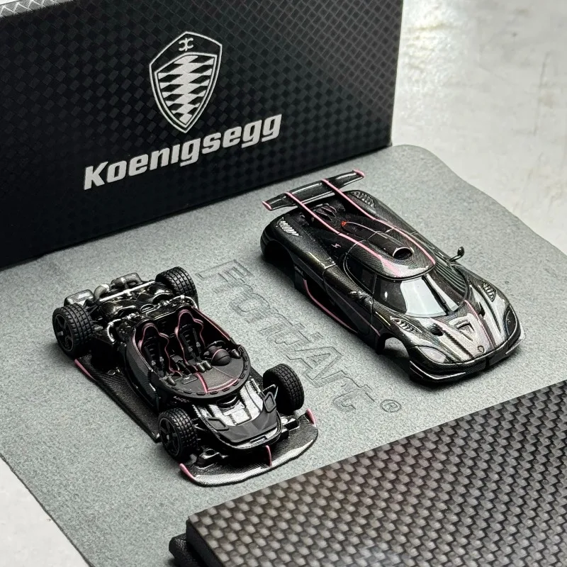 Limited edition 1:64 ONE1 die-cast simulation resin car model in stock, boys' gift toys, adult collectible ornaments.