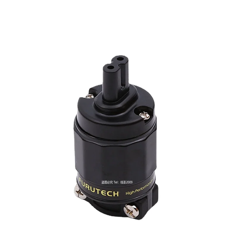 HiFi Furutech F1-11 Figure 8 IEC C7 Plugs Audio Power Cable Female Electrical Plug Socket Adapter Connector