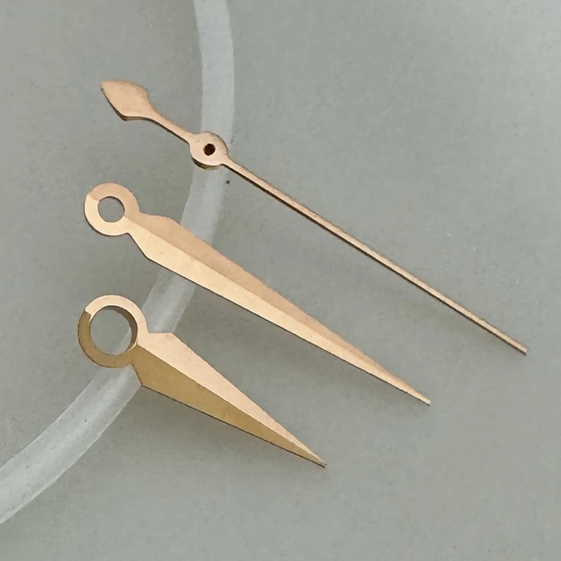 Высококачественные модифицированные стрелки часов с мечом, золото/серебро/пистолет/розовое золото/синие аксессуары для часов для механизма NH35/NH36/4R/7S