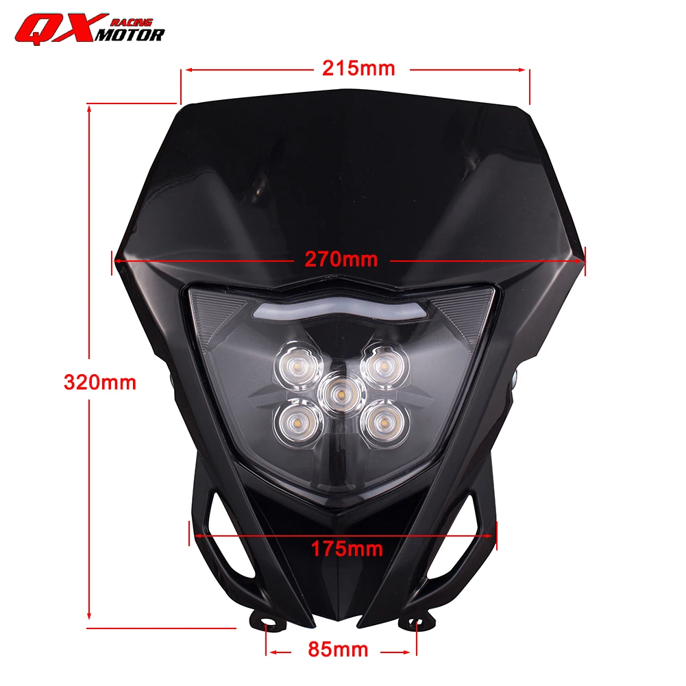 Motorcycle Headlight Headlamp Head Light For YAMAHA WR250F 2015-2019 WR450F 2012-2018 WR 250F 450F WRF MX Enduro Dirt Bike