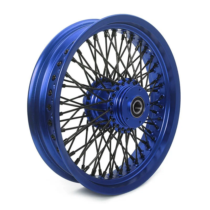 

Motorcycle Steel 16x3.5 Rear 3.5 Fat Spokes 40 48 Spokes Motorcycle Chrome Wheels For Harley
