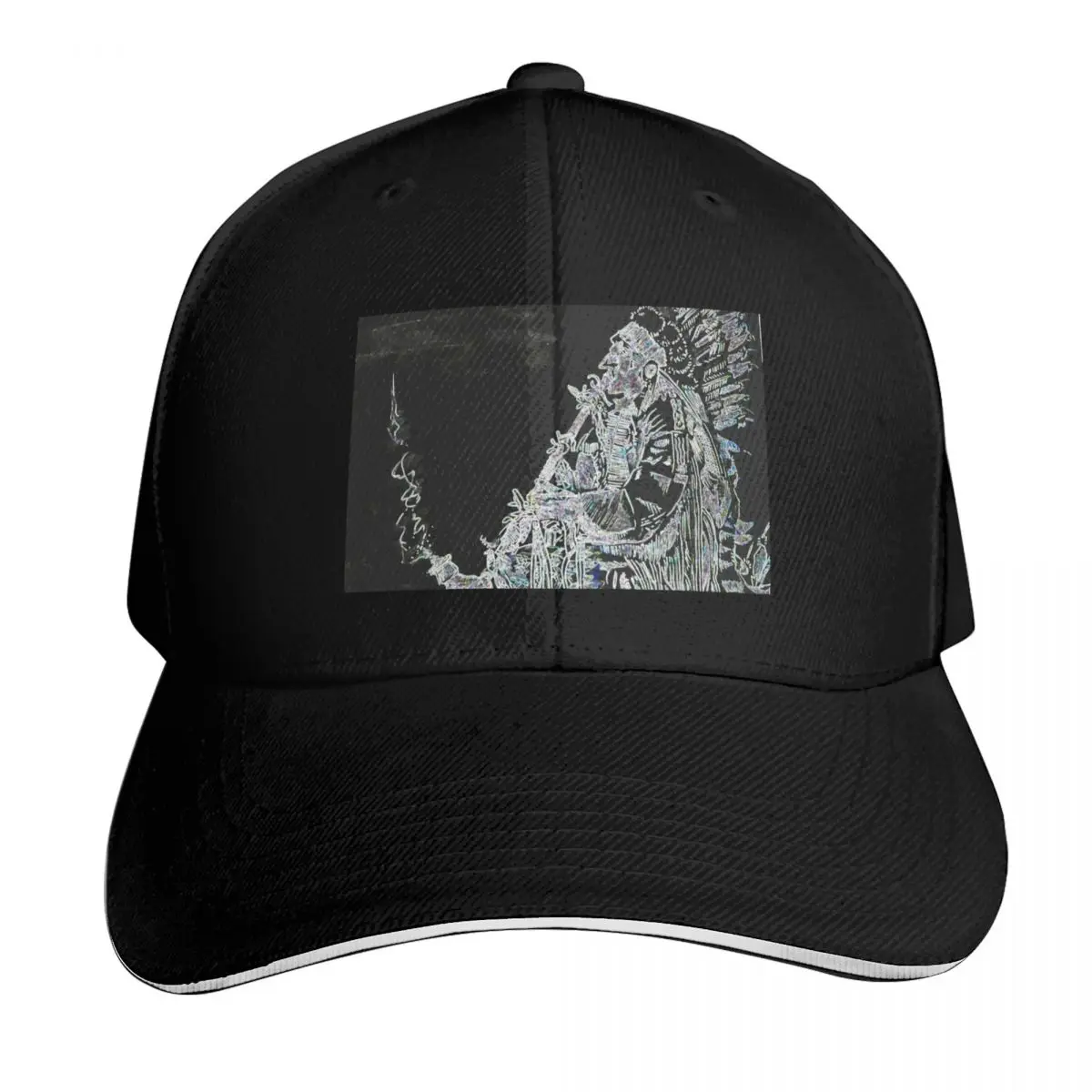 Native Mind Baseball Cap Snapback Flat Bill Strapback Dad Hat Six Panel Structured Crown