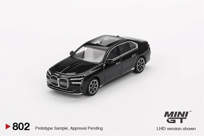 

MINI GT 1:64 I7 eDrive50 Black LHD Diecast Model Car