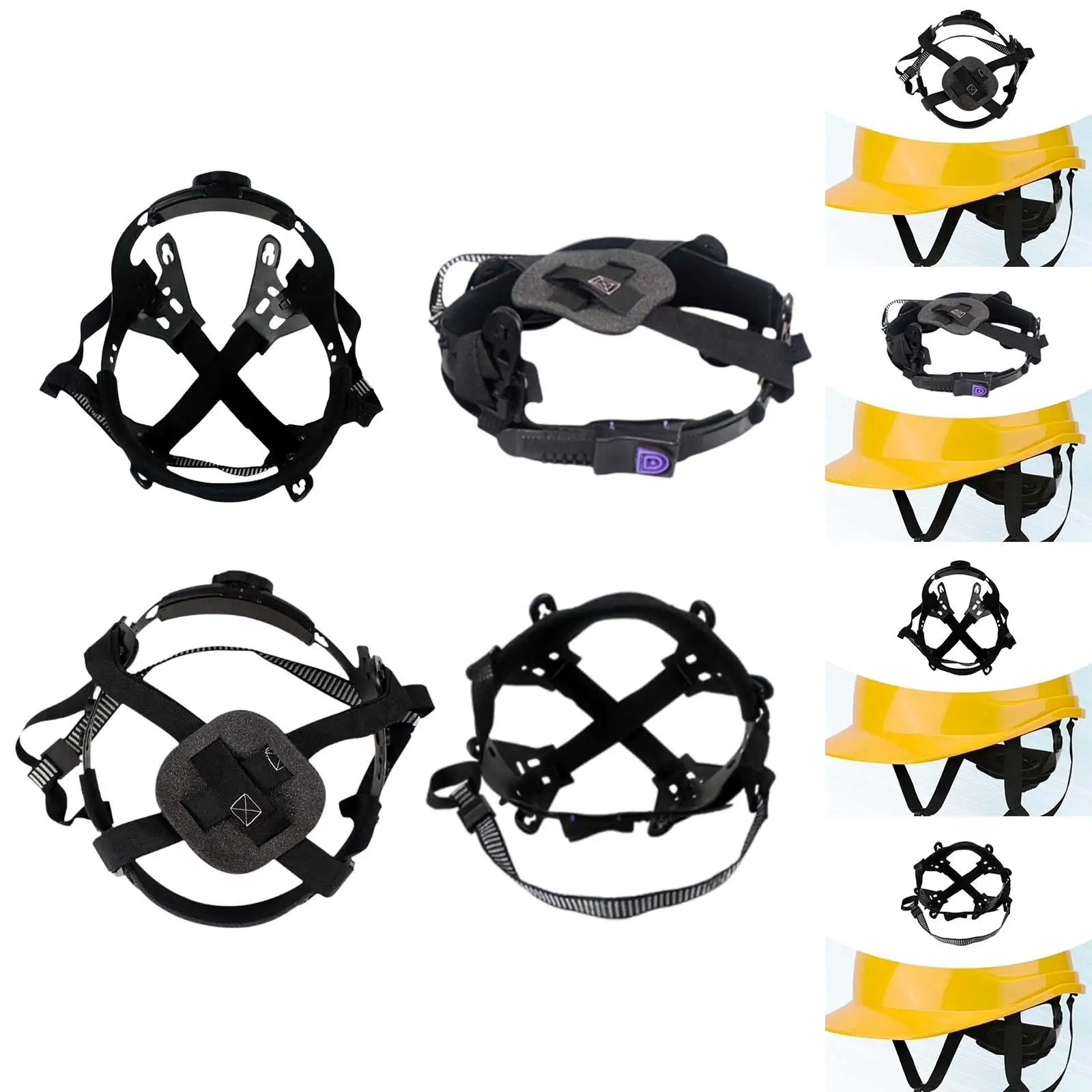 Hard Hat Replacement Suspension Universal Breathable Construction Cap Insert