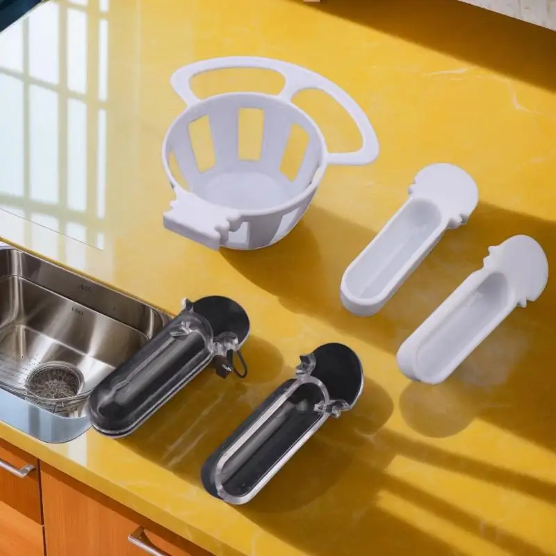 4.Easy-to-Use 4Pcs Plastic Food Cup Egg Tray for Small Sized Birds