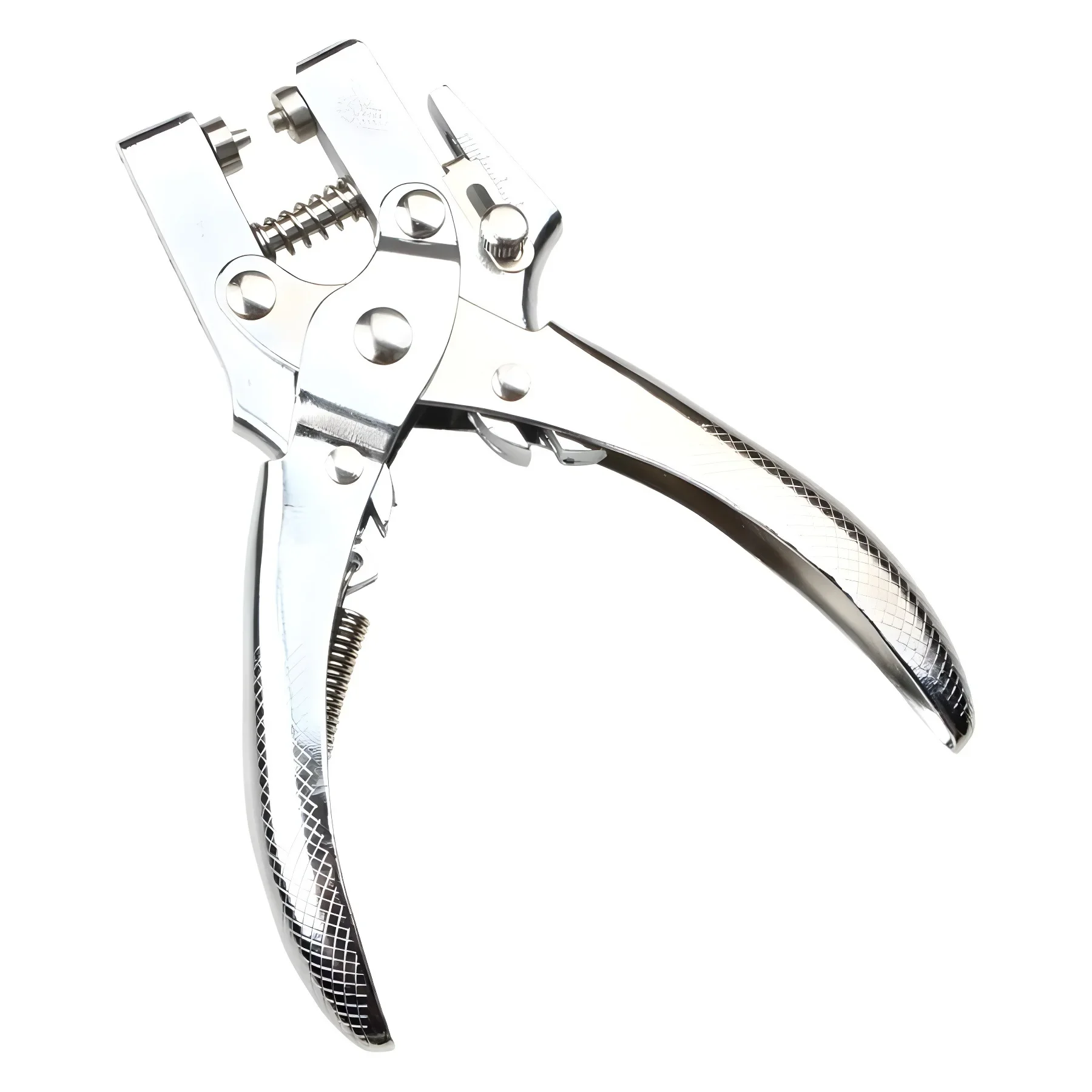 Multifunctional Hole Punch Pliers Eyelet Belt Tool Metal Grommet Punching with Free Eyelets