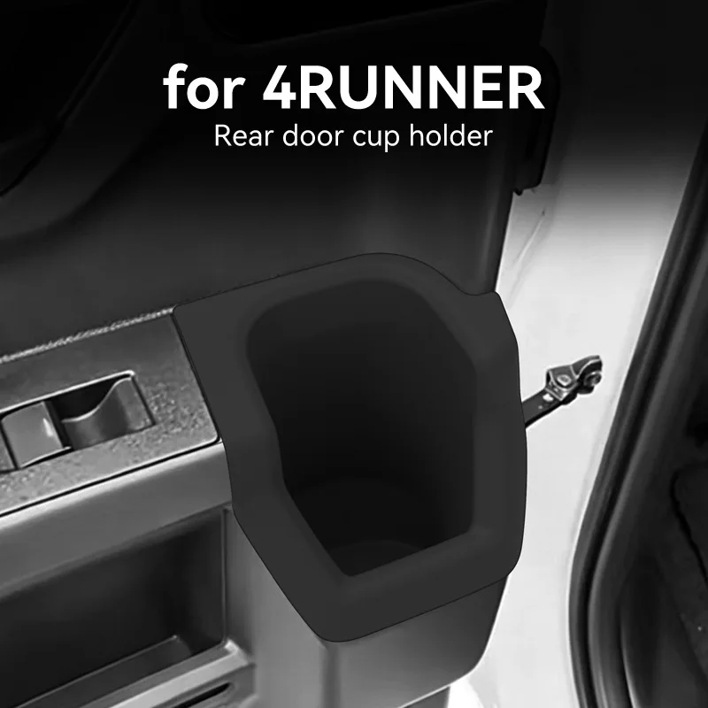 for 2025 2026 Toyota 4Runner Door Side Cup Holder Insert Limited Slip Drink Holder Rack Car Accessories