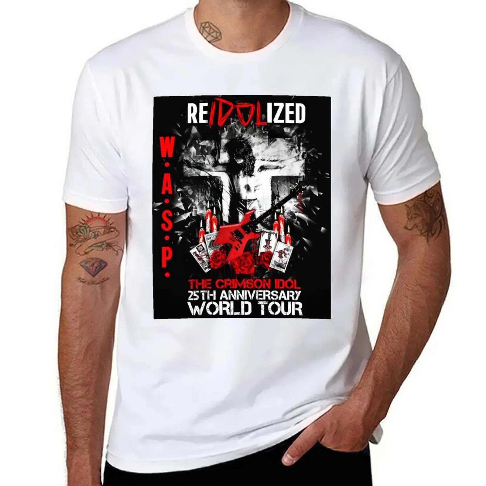 

Reidolized W.A.S.P. T-Shirt Christmas Theme Tee Top