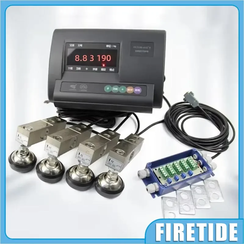HeavyDuty0‑3T Small Electronic Floor Weighbridge Platform Scale with Sensor Indicator for Industrial Livestock Husbandry Peltier