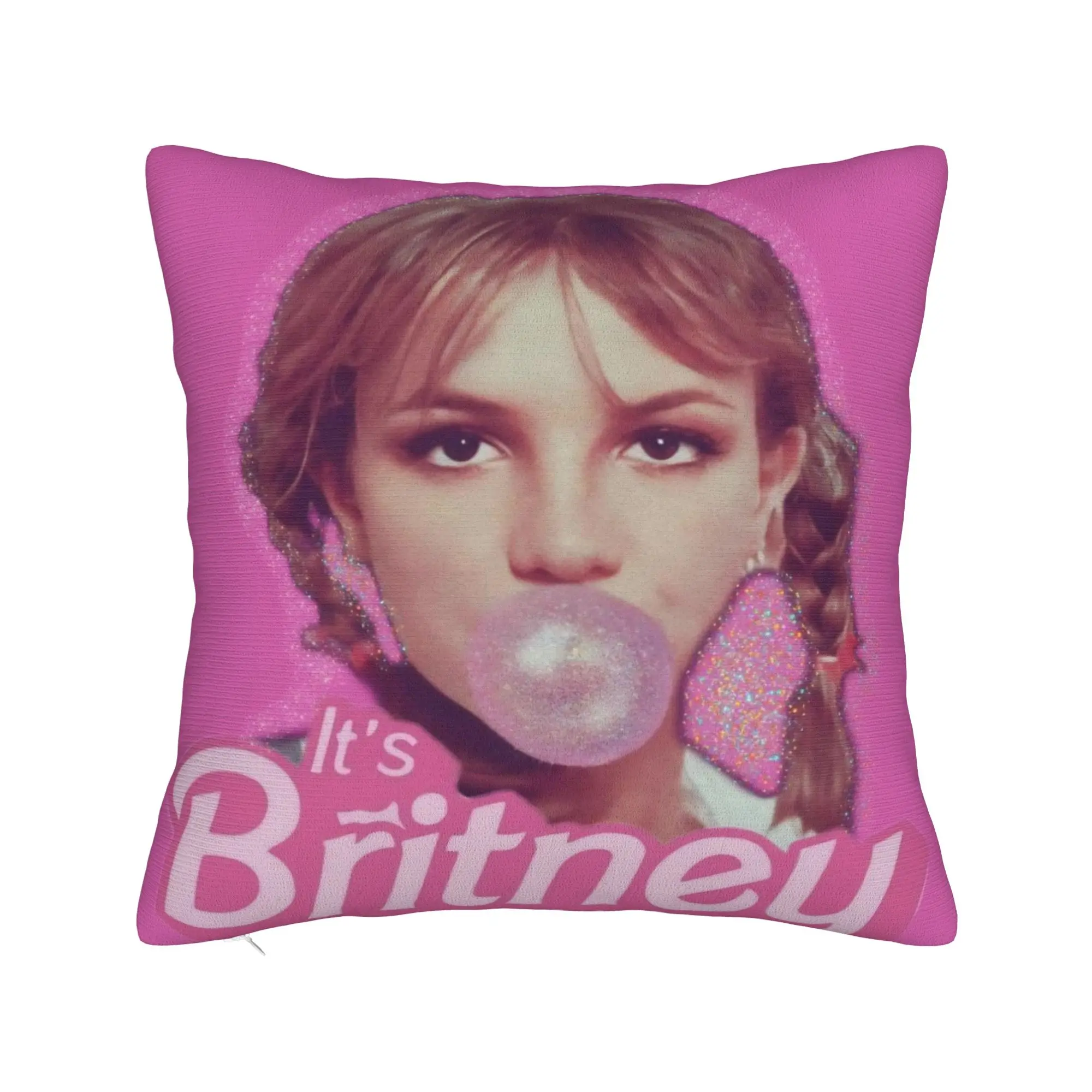 Decorative Pillow Cover Singer Britney Spears Accessories Home  Throw Pillow Case Cover Zippered Multi Size