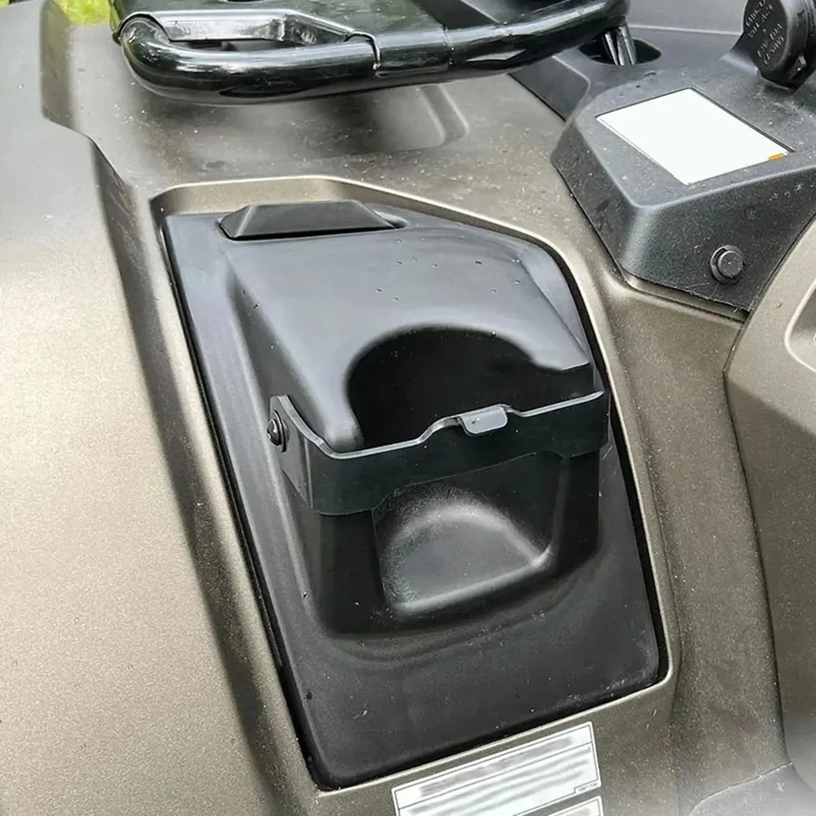 

Держатель для чашки мотоцикла, простая установка, удобные аксессуары для верховой езды, стабильный держатель для чашки на левое крыло для мотоциклетной арматуры