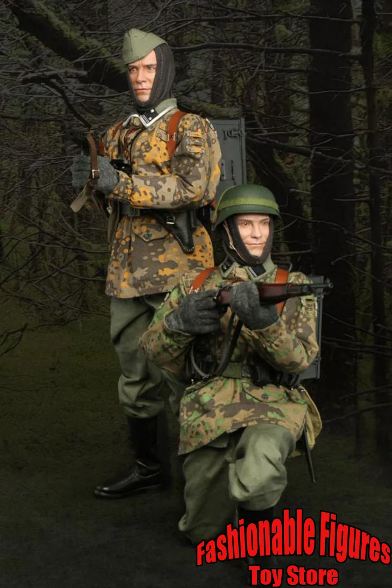 DID D80142 D80143 1/6 Scale Collectible Figure War II SS Panzergrenadier Estonian Radio Group Dolls 12