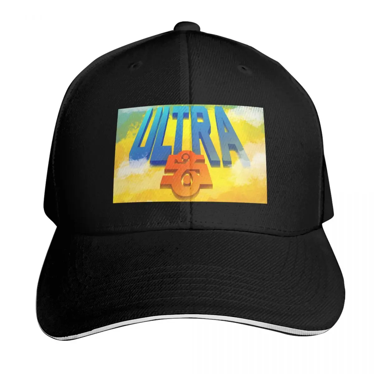 Logic Ultra 85 Graphic Design Poster Fan Art Cloudy Psychadelic Baseball Cap Men Women Casual Summer Sport Sun Cap