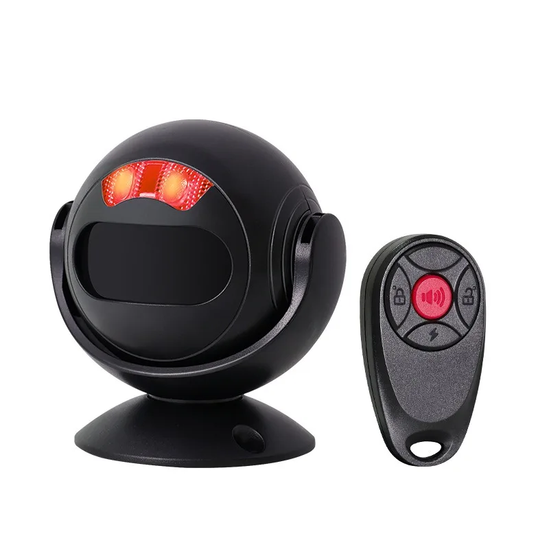 Household Infrared Alarm Anti Pet Sound and Light Remote Control Anti-theft Human Body Sensing Detector