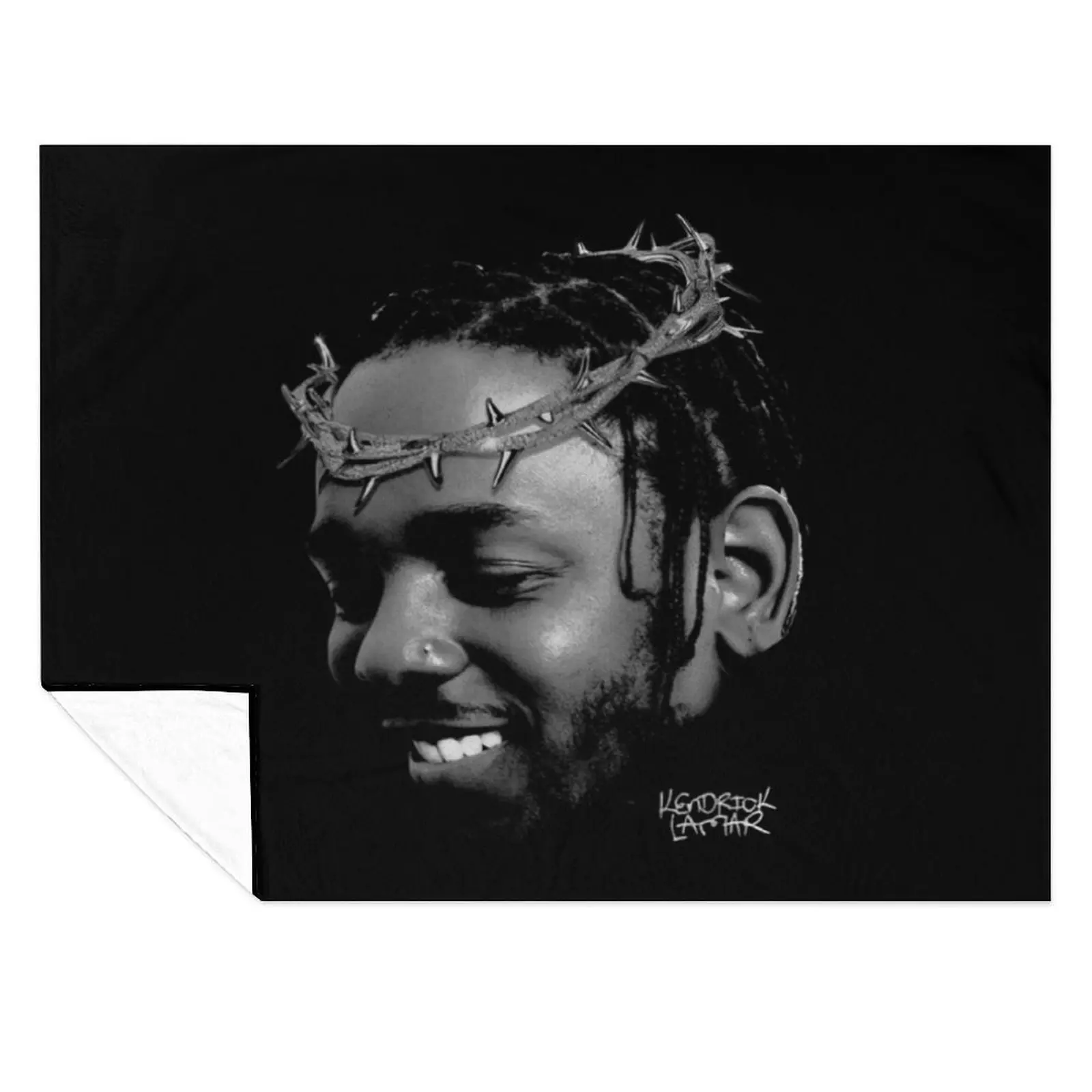 

KENDRICK LAMAR Throw Blanket Multi-Purpose Soft Plush Plaid Comforter Blankets
