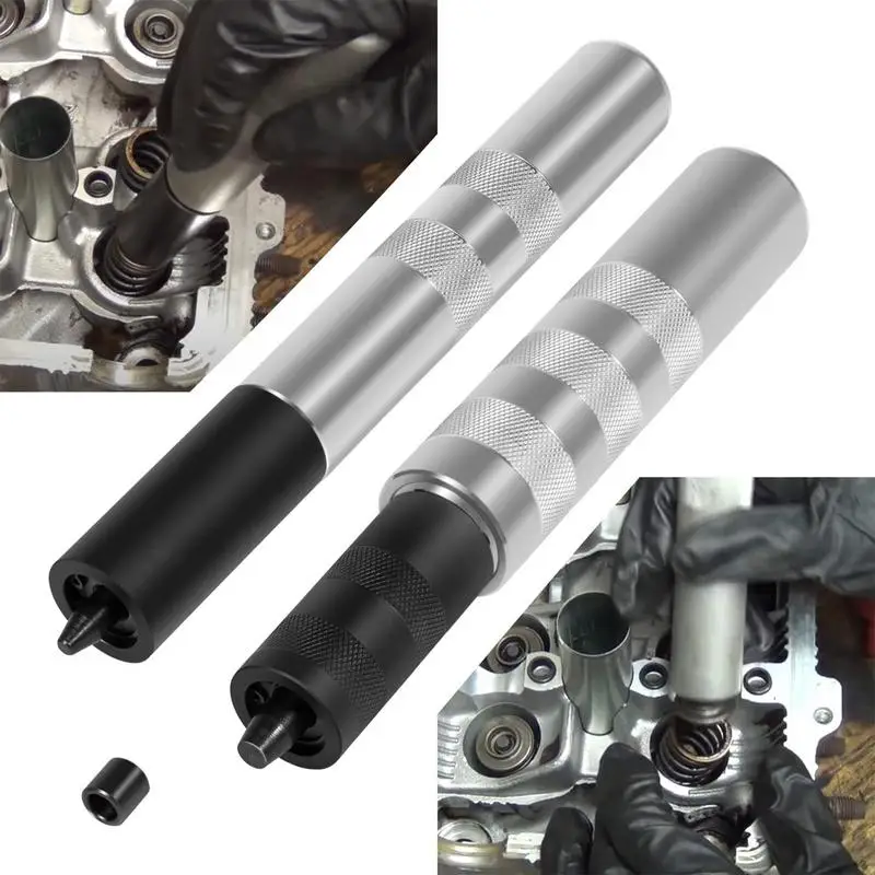 36050 Auto-Ventilfeder-Werkzeug, Werkzeug zum Entfernen der Ventildichtung, verstellbarer Ventilhalter-Entferner und Installations-Set, Werkzeug zum Entfernen des Halters