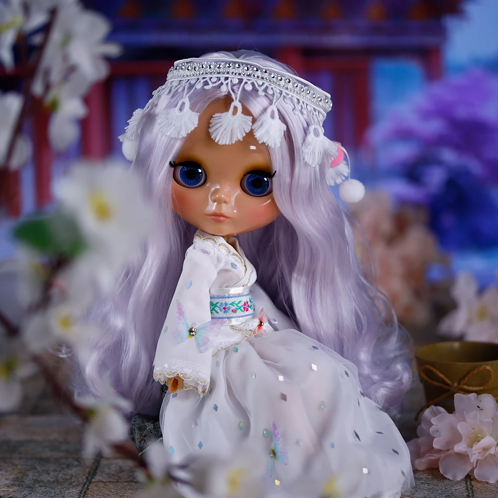 

ICY DBS Blyth Кукла Одежда Темная Ночь Золотой Комплект Аниме Девушка jiont Body 1/6 BJD