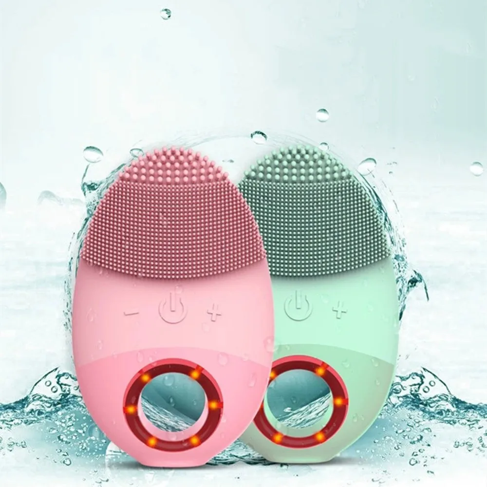 

Skin Care Spa Waterproof Silicone Cleansing Brush Massager Silicon Brush
