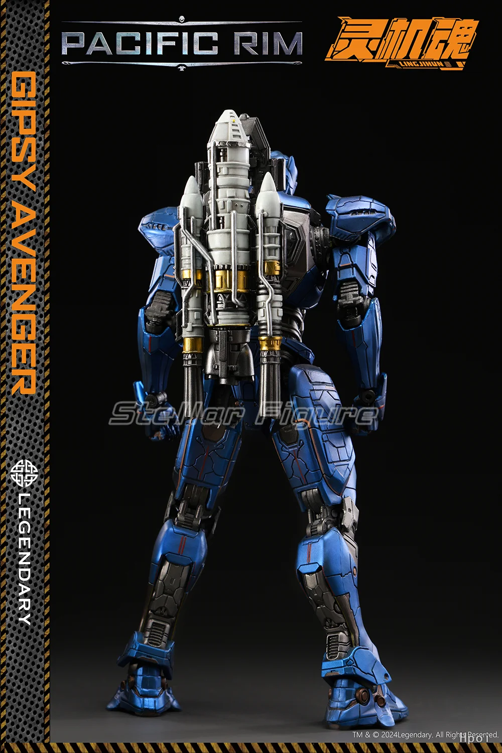 

【SF】In Stock Ling Ji Hun Pacific Rim Revenge Wanderer Figures Model Collection Gift