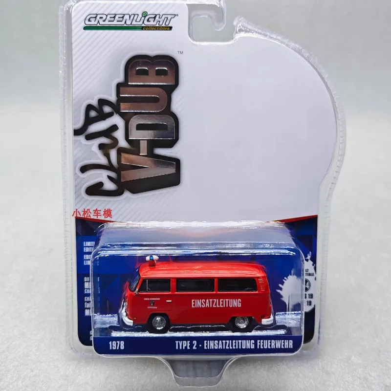 

Литой под давлением Greenlight, масштаб 1:64, 1978 T2, имитация сплава, модель автомобиля, статическая коллекция, украшенная праздничная игрушка, сувенирный подарок